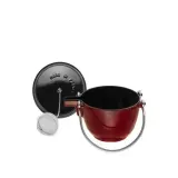STAUB Чайник чугунный 1,15 л базилик-зеленый — фото 2