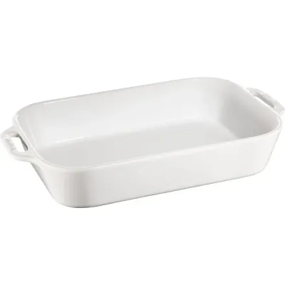 STAUB Блюдо варочное керамическое 4,5 л белое