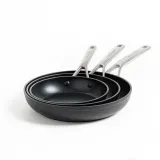 KitchenAid Набор из 3 кованых закаленных сковородок 20+24+28 см — фото 1