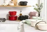 KitchenAid Овальный чугунный кастрюля 30 см 5,6 л черный — фото 5