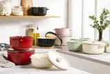 KitchenAid Овальный чугунный кастрюля 30 см 5,6 л черный — фото 6