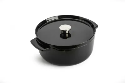 KitchenAid Чугунная кастрюля 26 см 5,2 л черная