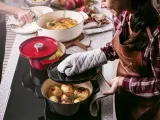 KitchenAid Чугунная кастрюля 26 см 5,2 л с кремом — фото 3