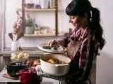KitchenAid Чугунная кастрюля 26 см 5,2 л с кремом — фото 4