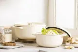 KitchenAid Чугунная кастрюля 26 см 5,2 л с кремом — фото 8
