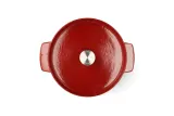 KitchenAid Чугунная кастрюля 26 см 5,2 л красная — фото 2