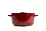 KitchenAid Чугунная кастрюля 26 см 5,2 л красная — фото 3