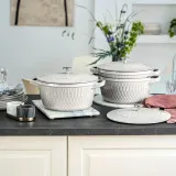 STAUB Чугунная кастрюля Special Cocotte круглая 20 см 2,3 л трюфель — фото 6