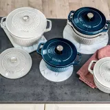 STAUB Чугунная кастрюля Special Cocotte круглая 20 см 2,3 л трюфель — фото 8