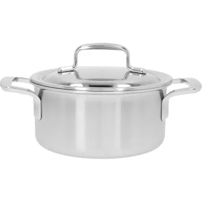 Demeyere Кастрюля 5-Plus 16 см 1,5 л с крышкой низкая