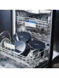 KitchenAid Эмалированная кастрюля 20 см 2,4 л с крышкой Onyx Black — фото 2