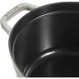 STAUB Чугунная кокотница овальная 2,35 л 23 см Трюфель — фото 2