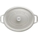 STAUB Чугунная кокотница овальная 2,35 л 23 см Трюфель — фото 3