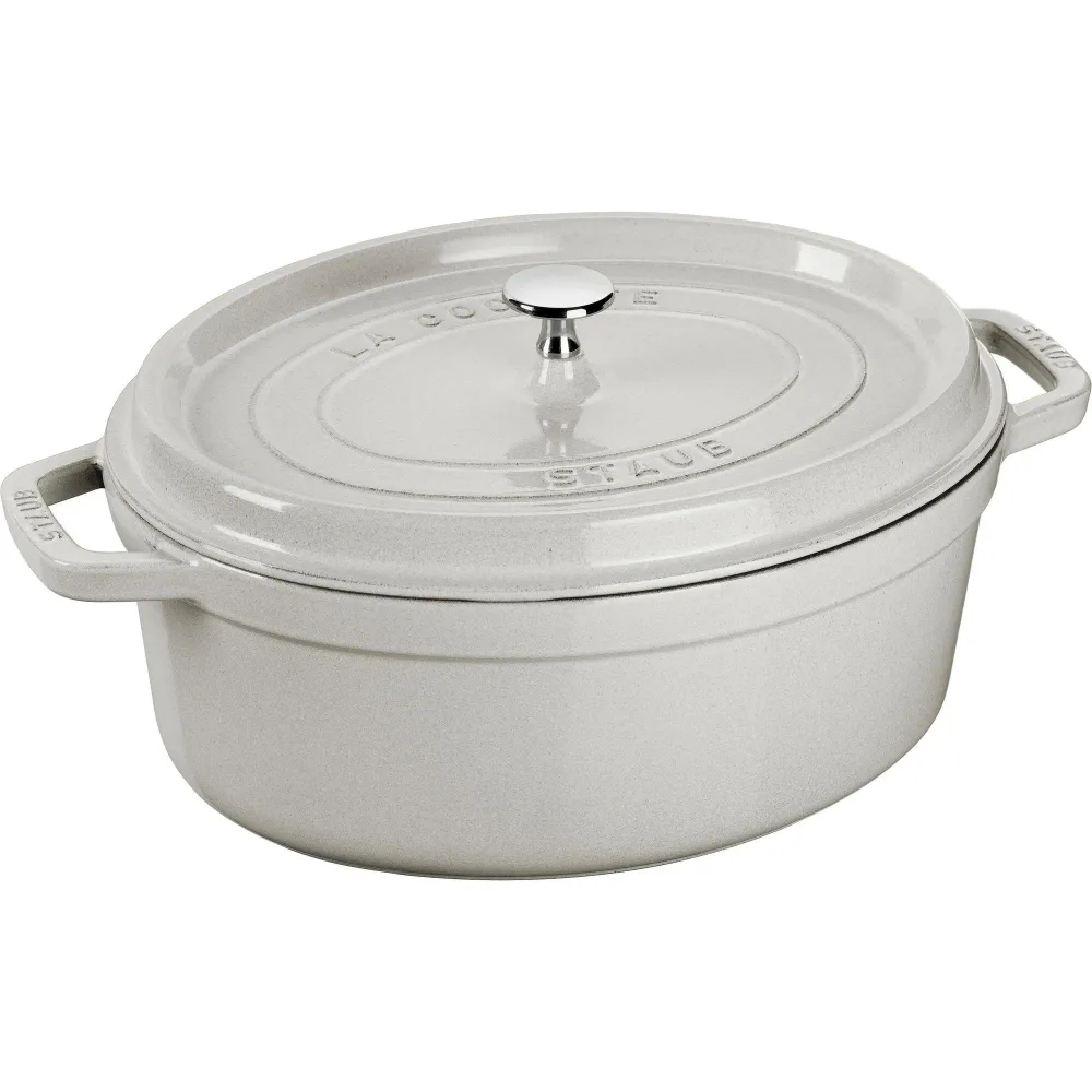 STAUB Овальный чугунный кокот объемом 5,5 л для жарки трюфелей