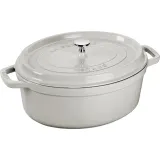 STAUB Овальный чугунный кокот объемом 5,5 л для жарки трюфелей — фото 1
