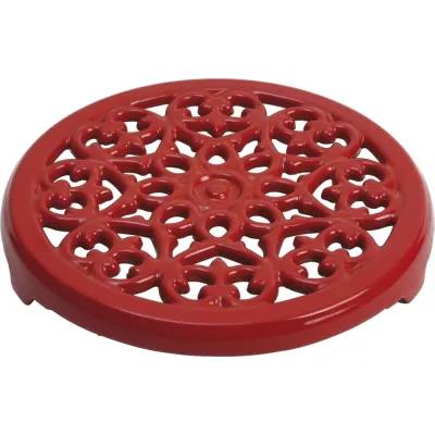 STAUB Чугунная подставка 23 см, красный