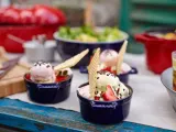 STAUB Деревянная подставка для 3 мини-кокотниц — фото 7