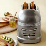KitchenAid Тостер Artisan 2 серебристо-серый — фото 4