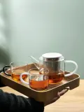 ASA Чайник Coppa Glass 1,1 л черный — фото 2