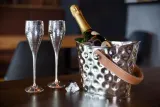 Edzard Gilbert Nickel Hammered 23cm Bottle Cooler — фото 3