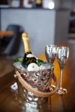 Edzard Gilbert Nickel Hammered 23cm Bottle Cooler — фото 5
