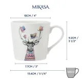 Mikasa Кружка Tipperleyhill 380 мл олень — фото 3