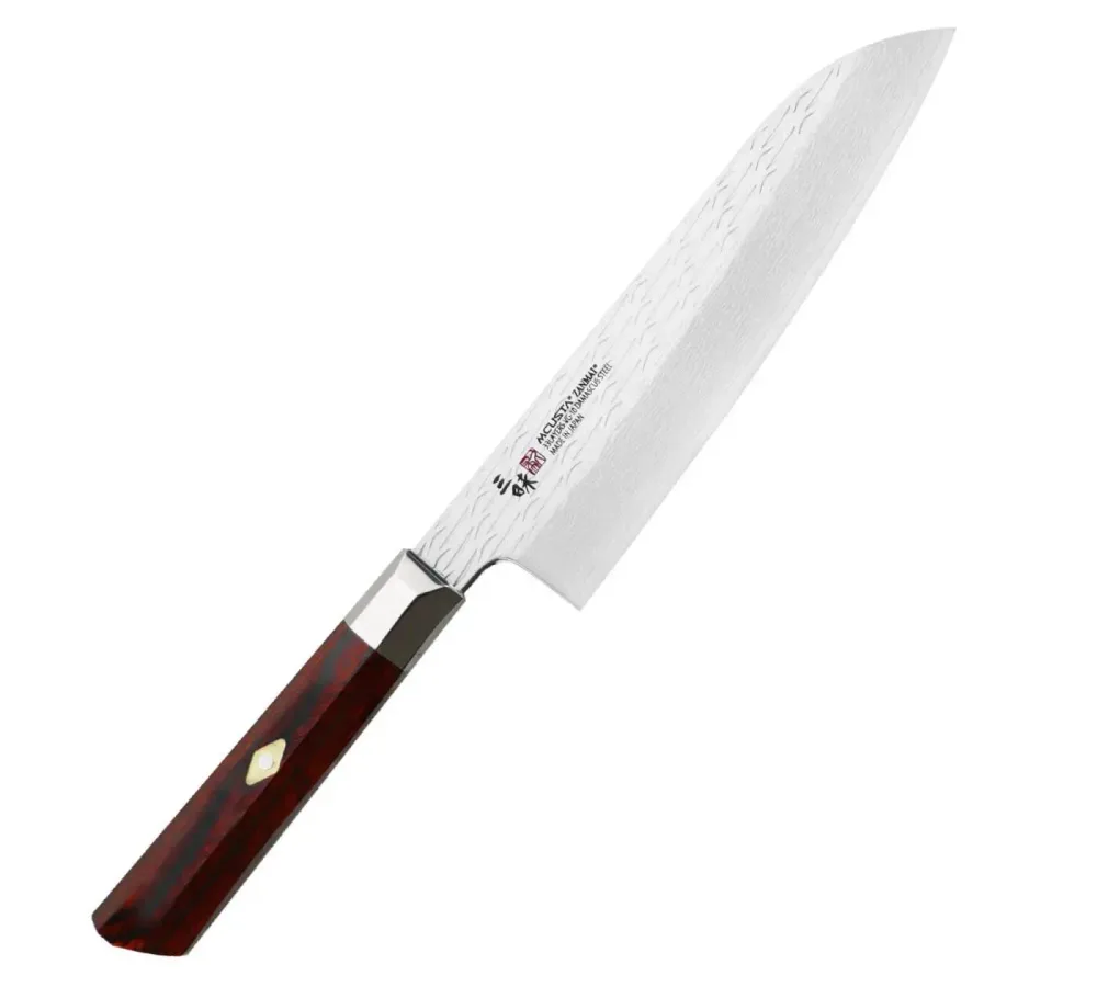 Mcusta Нож Supreme Ripple 18 см Santoku