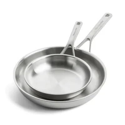 KitchenAid Набор из 2 сковородок Multi-Ply 20+28 см