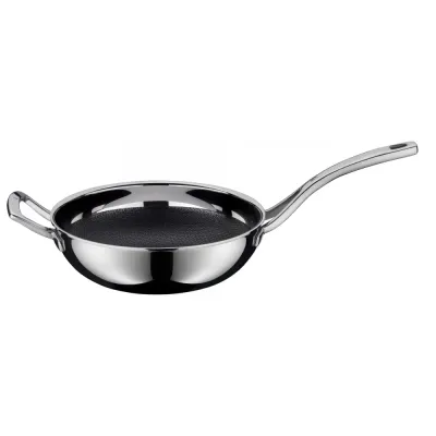 WMF Сковорода Вок: Wok Profi Resist кантонская 28 см + крышка