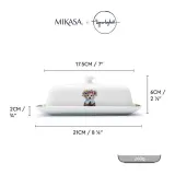 Mikasa Масельница Tipperleyhill 21x6 см пес - посуда для масла — фото 5