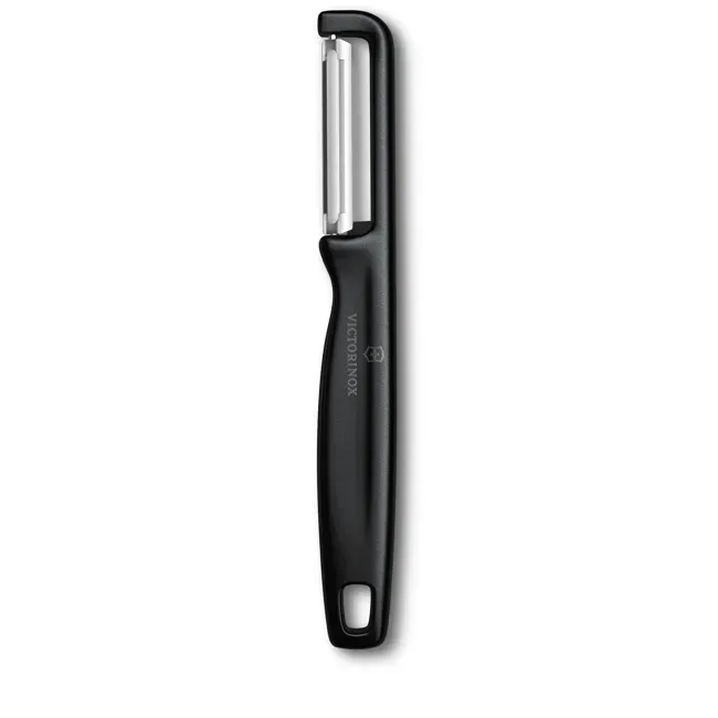 Victorinox Овощечистка вертикальная Lota двусторонняя гладкая черная