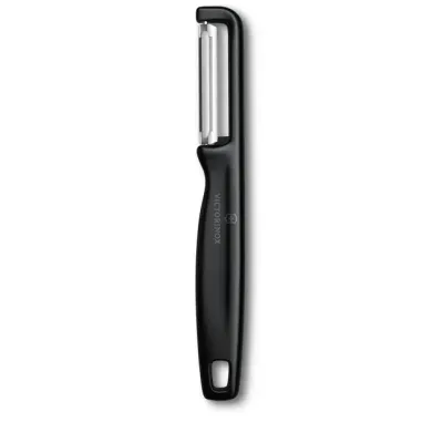 Victorinox Овощечистка вертикальная Lota двусторонняя гладкая черная