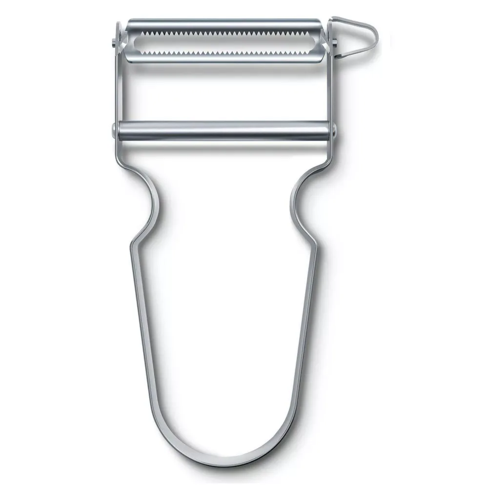 Victorinox Овощечистка горизонтальная Star Inox с зубчатым лезвием