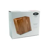 Mensa Home Блок для ножей Boretti 23x9,5x21 см древесина акации — фото 3