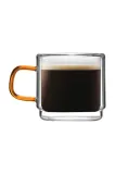 Набор стаканов Vialli Design, filizanek do espresso (), 2 шт, 80 мл, боросиликатное стекло, многоцветный — фото 2
