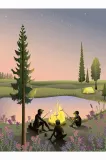 Постер Vissevasse Campfire 50 70 см — фото 1