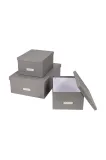 Набор коробок для хранения Bigso Box of Sweden Inge (3-pack), ДВП — фото 3