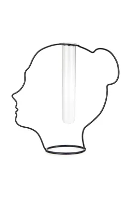 Ваза Balvi Lady Silhouette, металл, 20 см, чёрный