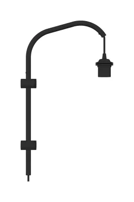 Umage Willow Mini Wall Hanger Основание для настенного светильника, сталь и текстиль, 29,8 x 50,1 см
