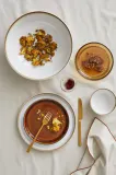 Тарелка десертная Bitz Gastro, каменная керамика, 21 см, чёрная — фото 3