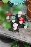 Декоративная свеча &K Amsterdam dekoracyjna Mushroom Dots, воск — фото 7