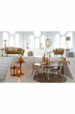 Фонарь для свечи Light & Living, металл, 20 см, жёлтый — фото 2