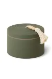 Ароматическая свеча Paddywax Cypress & Fir, соевый воск, зелёный — фото 1