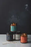 Ароматическая свеча Gentlemen's Hardware Smoke & Cypress, соевый воск — фото 5
