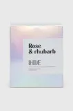 Ароматическая свеча Answear Home Rose & Rhubarb, соевый воск, розовый — фото 5
