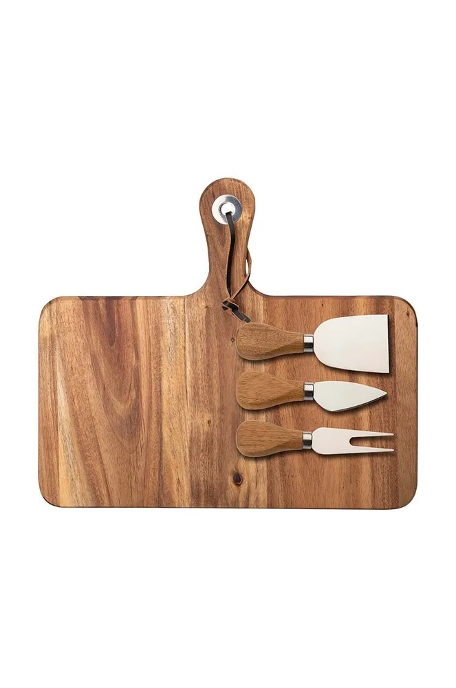Поднос Dorre serow Oline 4-pack, дерево, 29 25,5 1,5 см