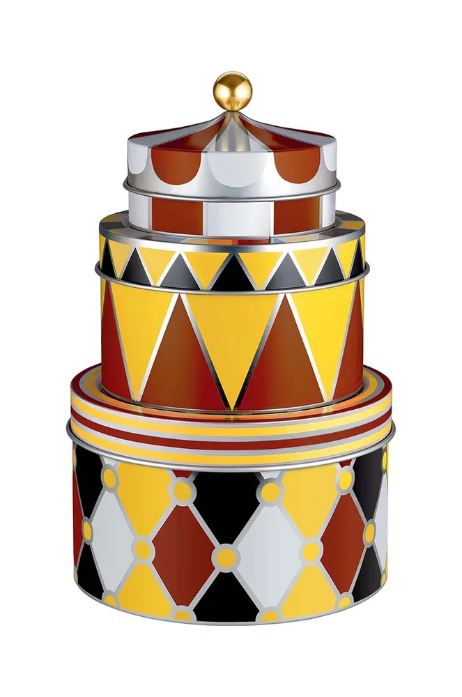 Набор коробок для хранения Alessi Circus 3-pack, металл