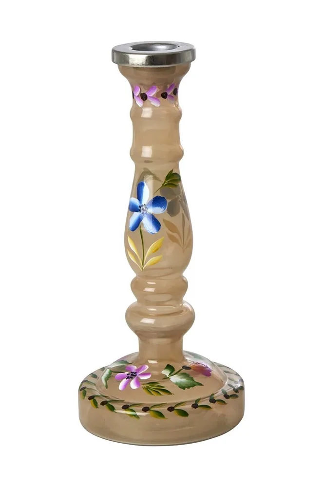 Подсвечник Rice, стекло, разноцветный