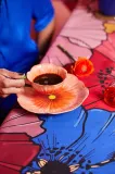 Чашка Byon Poppy, каменная керамика, 220 мл, разноцветный — фото 3