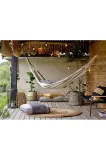 Фонарь для свечи Bloomingville, стекло, 50,5 см, чёрный — фото 3